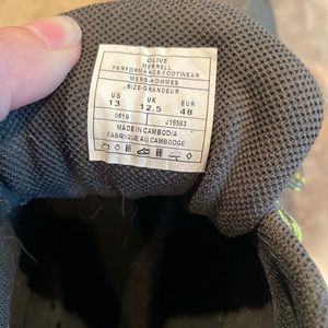 men’s Merrell trail shoes